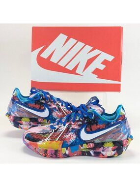 Nike Air Zoom GT Cut 3 x Jewell Loyd Paint Splatter Shoes IF2523-100 Mens Size 8